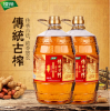 绿帝传统古榨古法花生油5LX2古法小榨压榨一级食用油山东植物油